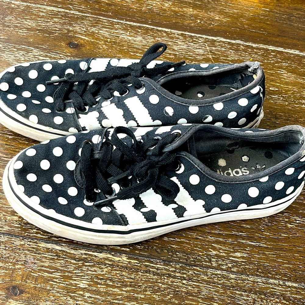 Vintage Polka-dotted Adidas
